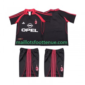 Maillot/Tenue AC Milan 2000 2001 Retro Enfant Troisieme